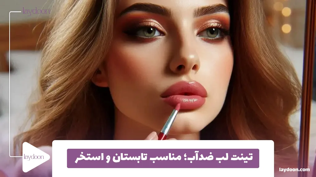 تینت لب ضدآب؛ مناسب تابستان و استخر