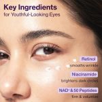 کرم دور چشم NAD+ و رتینول شماره ۹ نامبوزین Numbuzin No.9 NAD+ Retinol Volumetox Eye Cream - Image 4