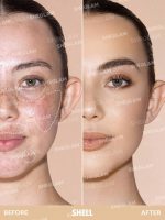 کانسیلر شیگلم سر پد دار SHEGLAM Complexion Boost Concealer Anti-Cernes / Complexion Boost (وزن 4.5 گرم - Image 4