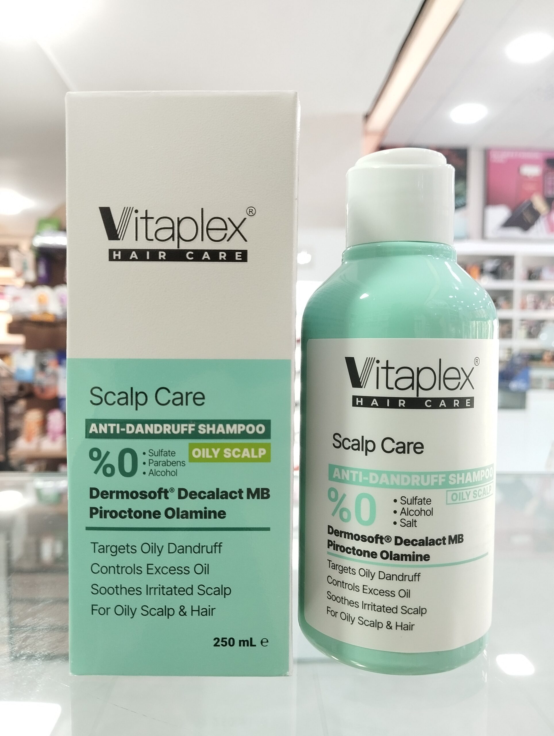 شامپو ضد شوره ویتاپلکس مخصوص پوست سر چرب (Vitaplex Scalp Care Anti-Dandruff Shampoo for Oily Hair & Scalp) – 250 میلی‌لیتر