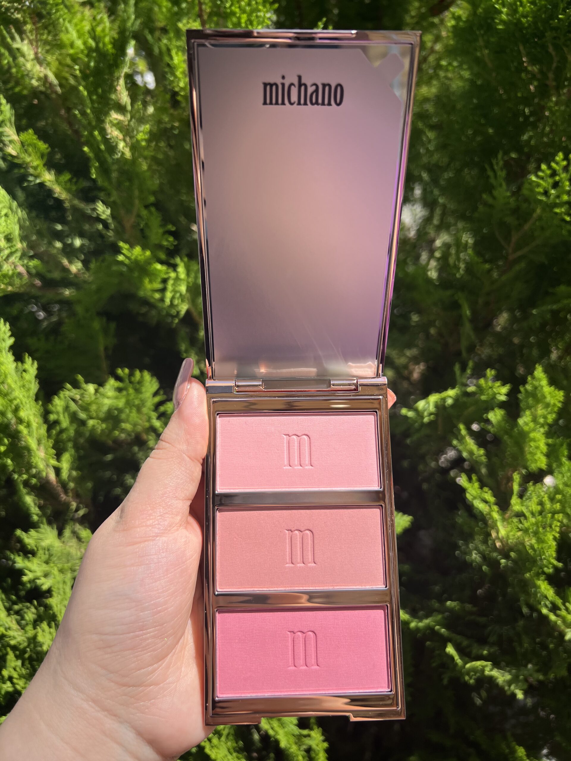 IMG_2815 پالت رژگونه میچانو مدل Blurring Velvety Powder Blush - Image 1